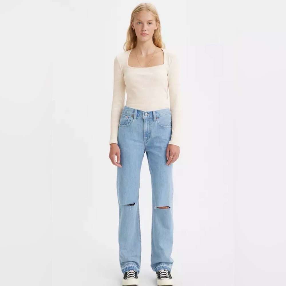 Levi’s Low Pro Jeans Light Wash Size 25